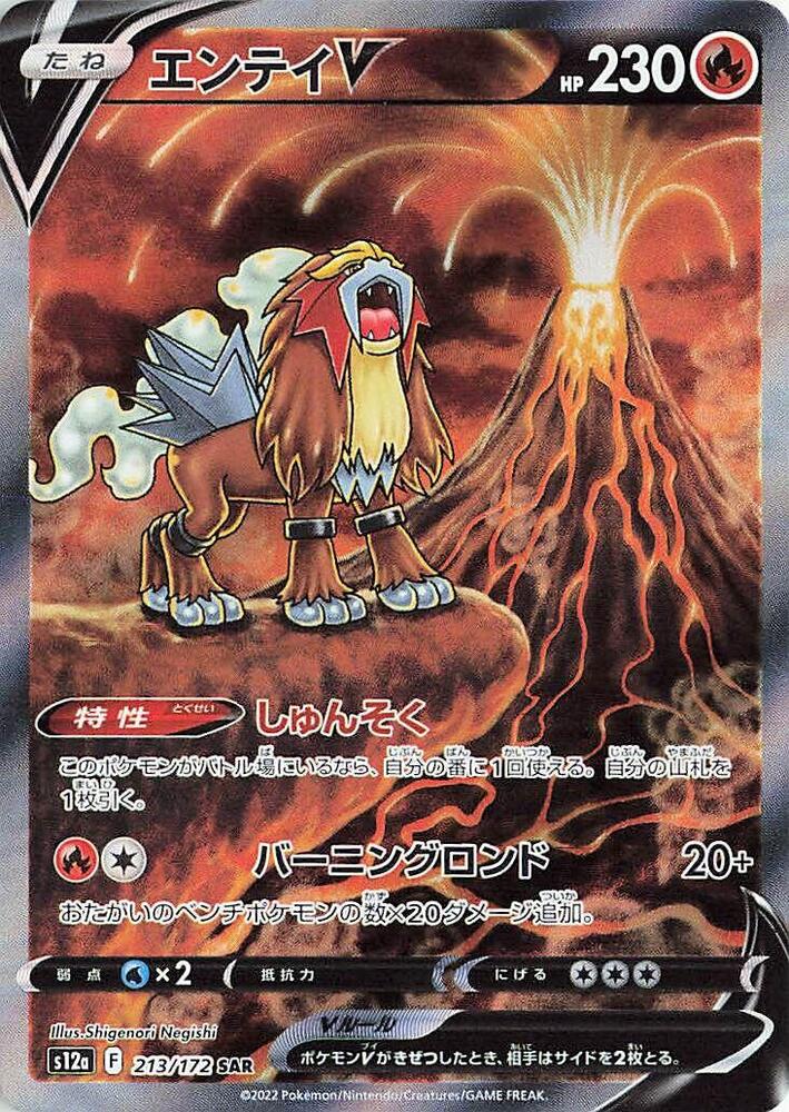 Entei V - 213/172 - S12a: VSTAR Universe (S12a)