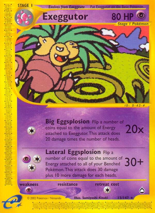 Exeggutor (13) - Aquapolis (AQ)