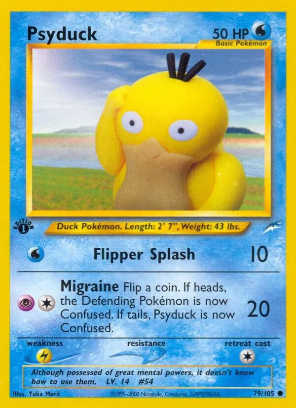 Psyduck - 79/105 Non First edition