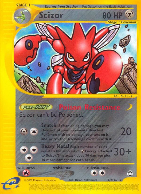 Scizor - Aquapolis (AQ)
