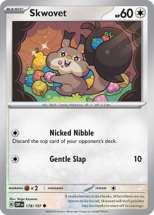 Skwovet - SV03: Obsidian Flames (OBF)