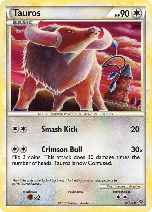 Tauros - Unleashed (UL) 055 - Reverse Foil