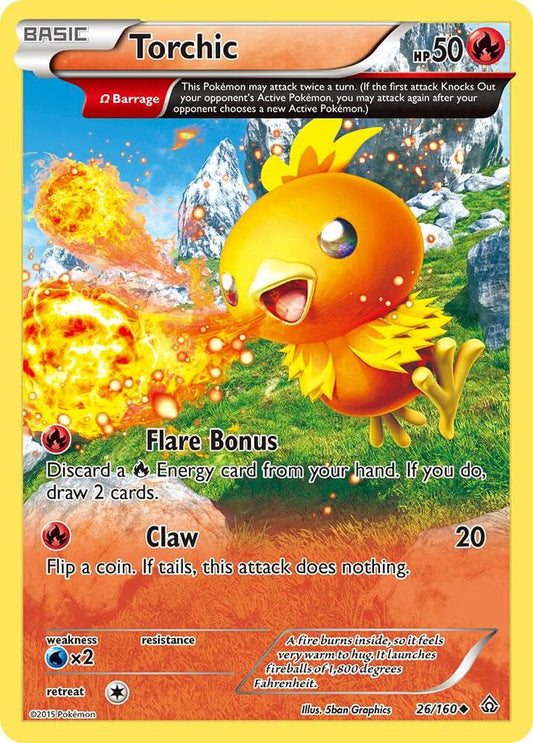 Torchic (Omega) - XY Primal Clash (PRC)