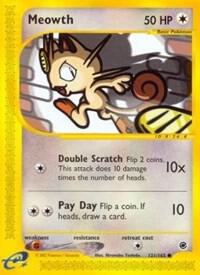 Meowth - Expedition (EX) - Reverse Holo