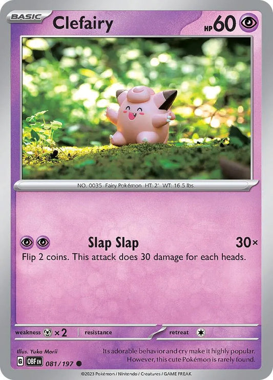 Clefairy - SV03: Obsidian Flames (OBF)