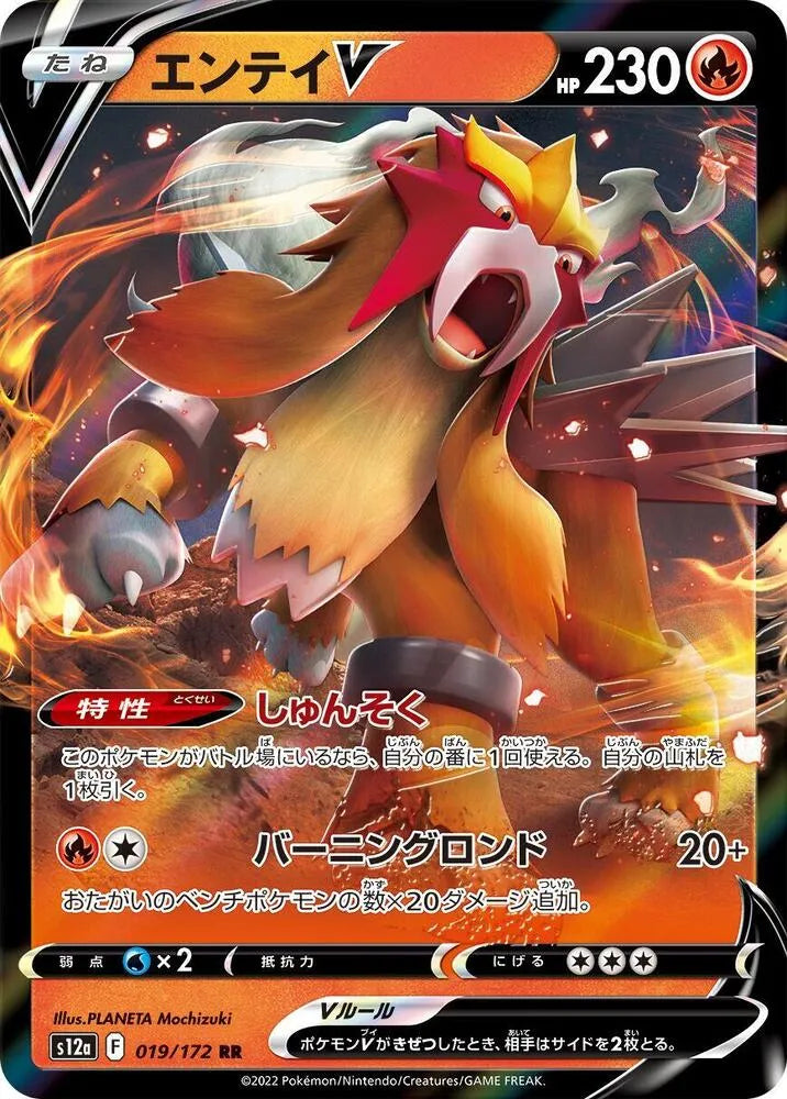 Entei V - 019/172 - S12a: VSTAR Universe (S12a)