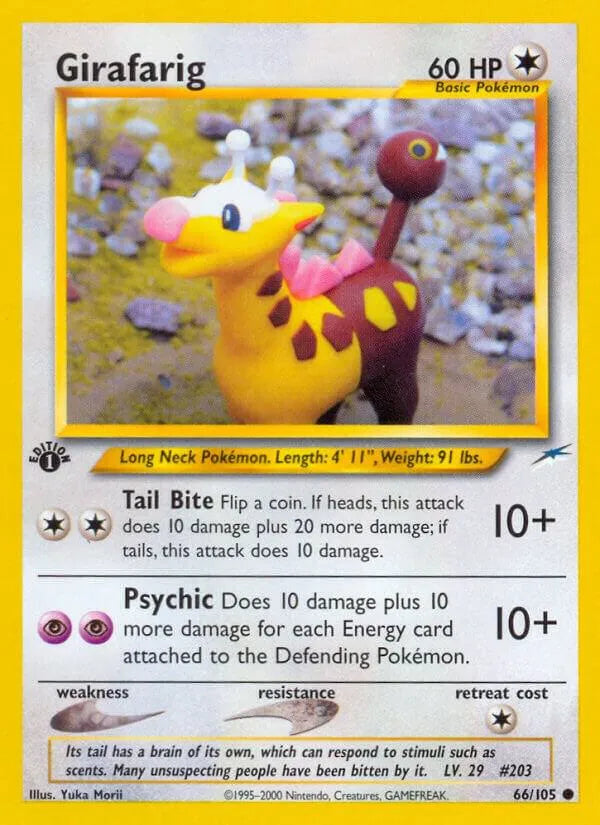 Girafarig - Neo Destiny (N4) - First Edition