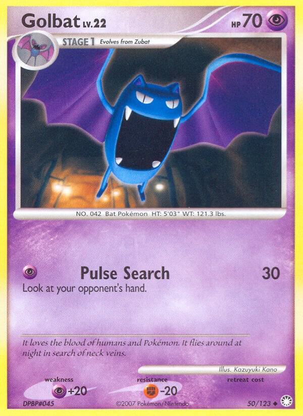 Golbat - Mysterious Treasures (MT) - Reverse Holo