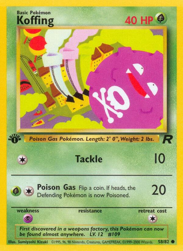 Koffing - Team Rocket (TR) - Unlimited