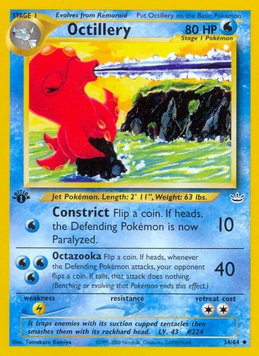 Octillery - Neo Revelation (N3) 34/4