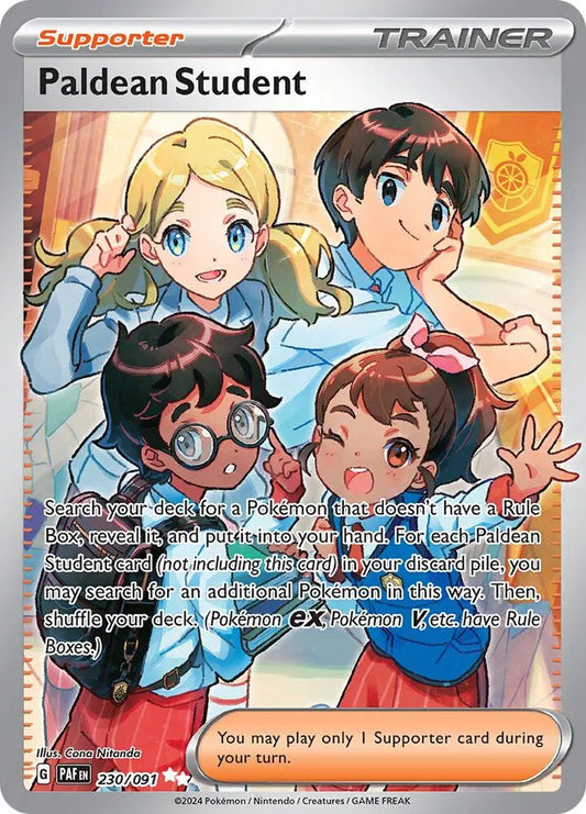 Paldean Student - 230/091 - SV: Paldean Fates (PAF) - English