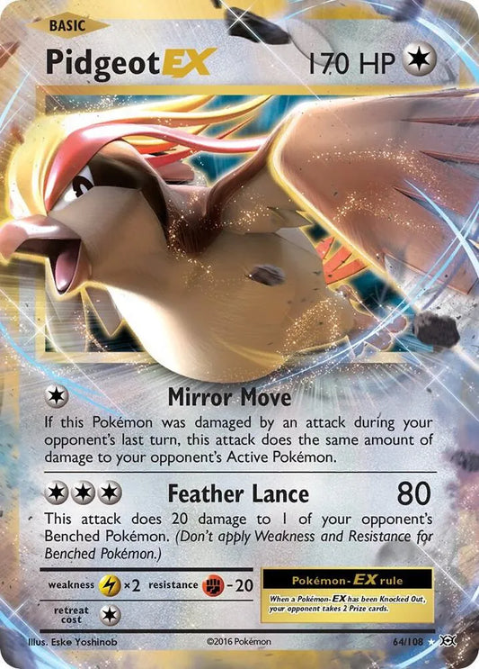 Pidgeot ex - 089/108 - SV3: Ruler of the Black Flame (SV3)