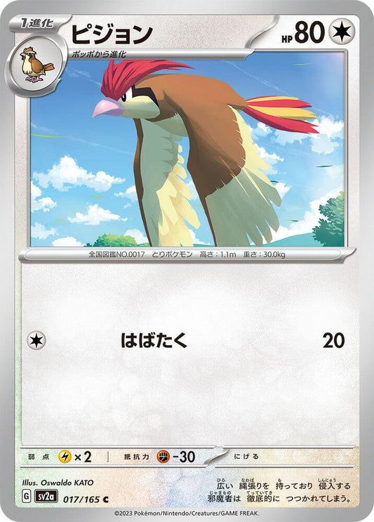 Pidgeotto- SV2a: Pokemon Card 151 (SV2a)