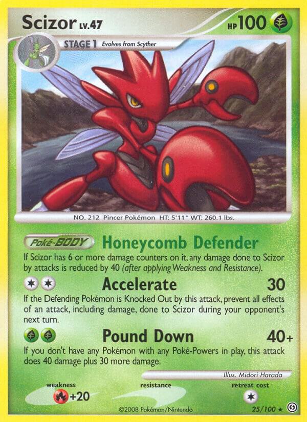 Scizor - Stormfront (SF) - Reverse Holo
