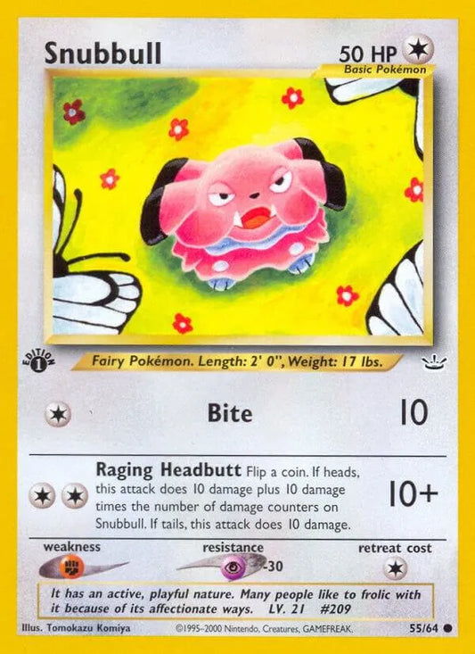 Snubbull - Neo Revelation (N3) 55/64