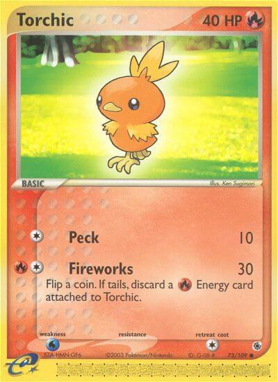 Torchic - 73/109 - Ruby and Sapphire (RS)